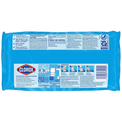 3 Pack Clorox Bleach Free Disinfecting Wipes With Moisture Lock Lid