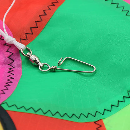  32 in Rainbow Fishing Windsock Spinner Garden Decoration