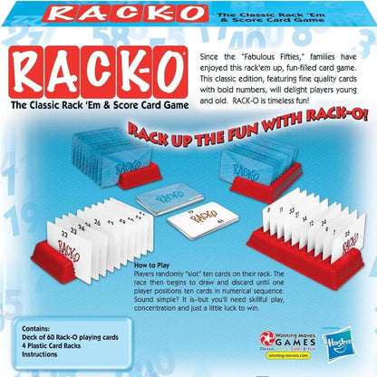 Rack-O Retro Game- Classic Tabletop Game Since The 1950's