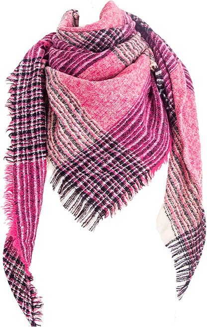 Women's Warm Triangle Scarf Shawl