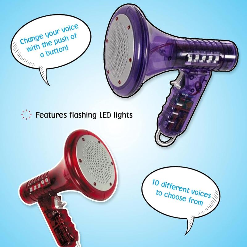 Multi Voice Changer, Amplifies Voice With 8 Different Voice Effects