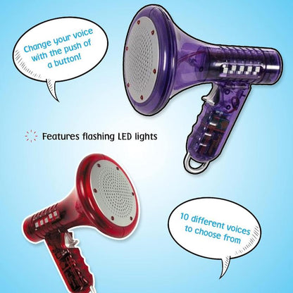 Multi Voice Changer, Amplifies Voice With 8 Different Voice Effects
