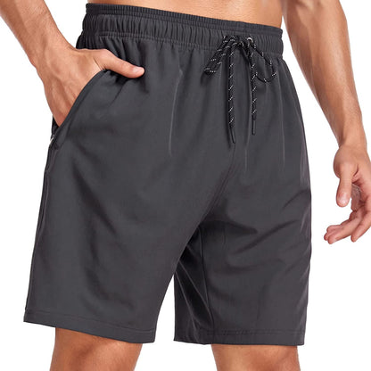  Mens Swim Trunks Quick Dry Board Shorts with Zipper Pockets Bathing Suit