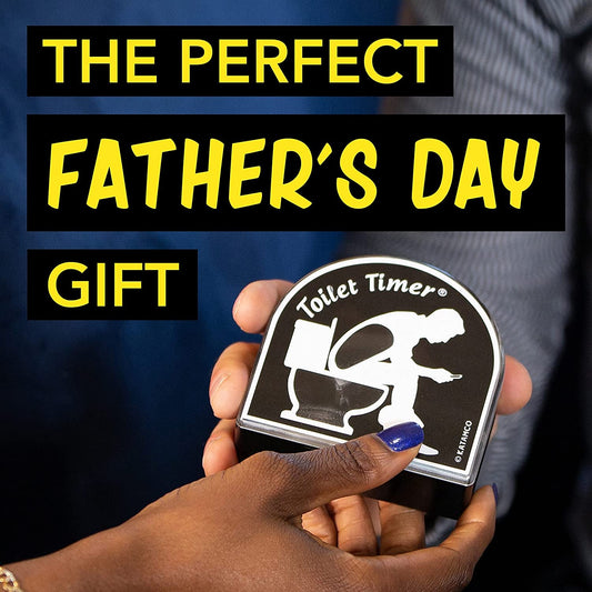 Toilet Timer by Katamco (Classic), Funny Gift for Men, Husband, Dad, Fathers Day, Birthday, Christmas Stocking Stuffer