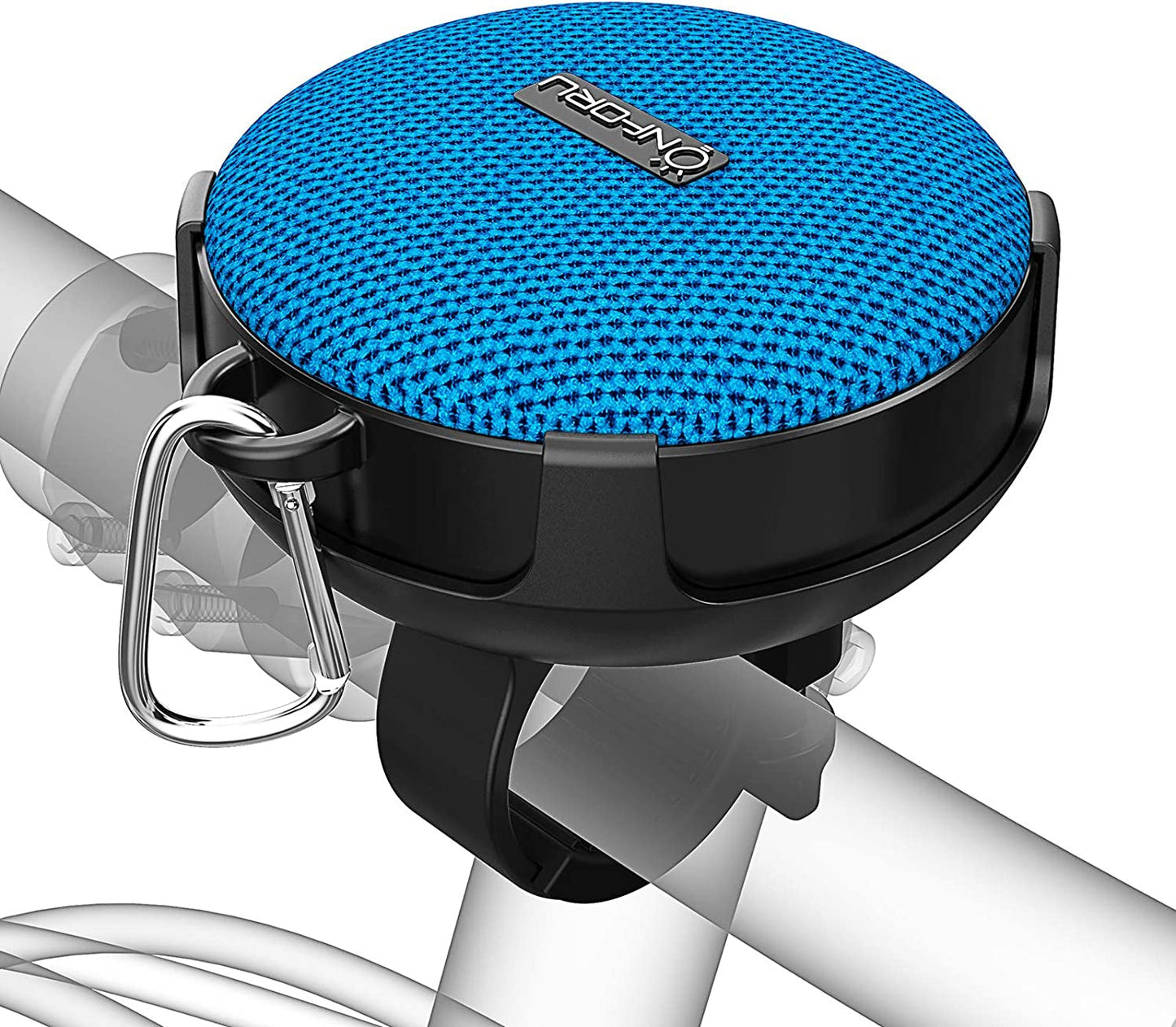  Portable Bluetooth Speaker for Bike, Waterproof & Dustproof Mini Outdoor Speaker, Bluetooth 5.0 and 10h Play Time, Wireless Bicycle Speaker with Loud Sound for Riding, Hiking and Camping