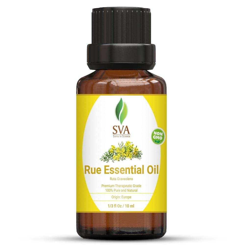 SVA Citronella Essential Oil - 1/3 Oz (10 ML) 100% Pure & Natural Therapeutic Grade Oil for Skin, Body, Diffuser, Candle Making