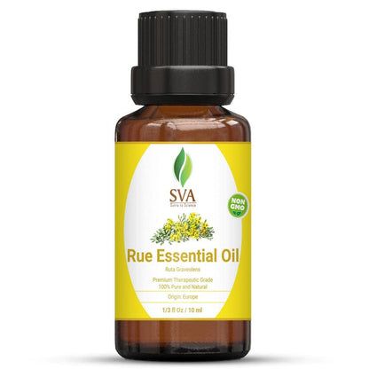 SVA Citronella Essential Oil - 1/3 Oz (10 ML) 100% Pure & Natural Therapeutic Grade Oil for Skin, Body, Diffuser, Candle Making