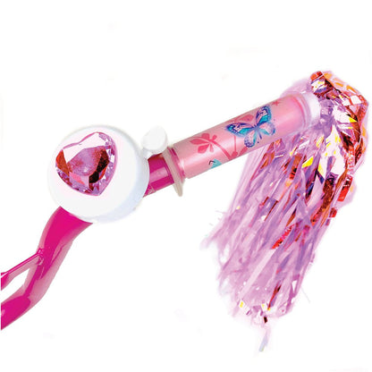 Kids Double Fun Bike Pack (Pink, Streamers, Bell)