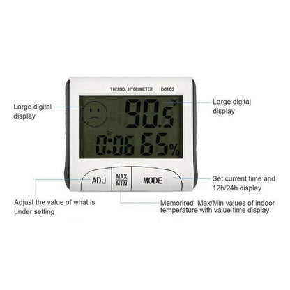  Accurate Digital Thermometer Indoor Outdoor with Magnet
