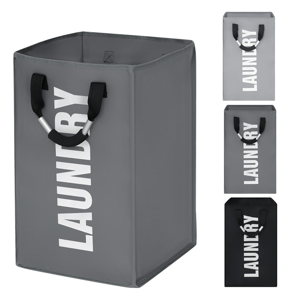Laundry Baskets 13*13*21 Inches Collapsible Laundry Hmaper Waterproof Clothes Hampers for Laundry Oxford Laundry Bags with Handles