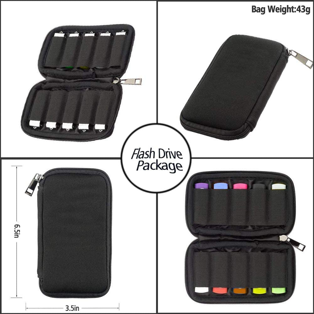 Flash Drive Case  for USB Flash Drive Electronic Accessories Organizer for USB Flash Drive, USB Case, Thumb Drive Caes, Jump Drive Case, USB Organizer