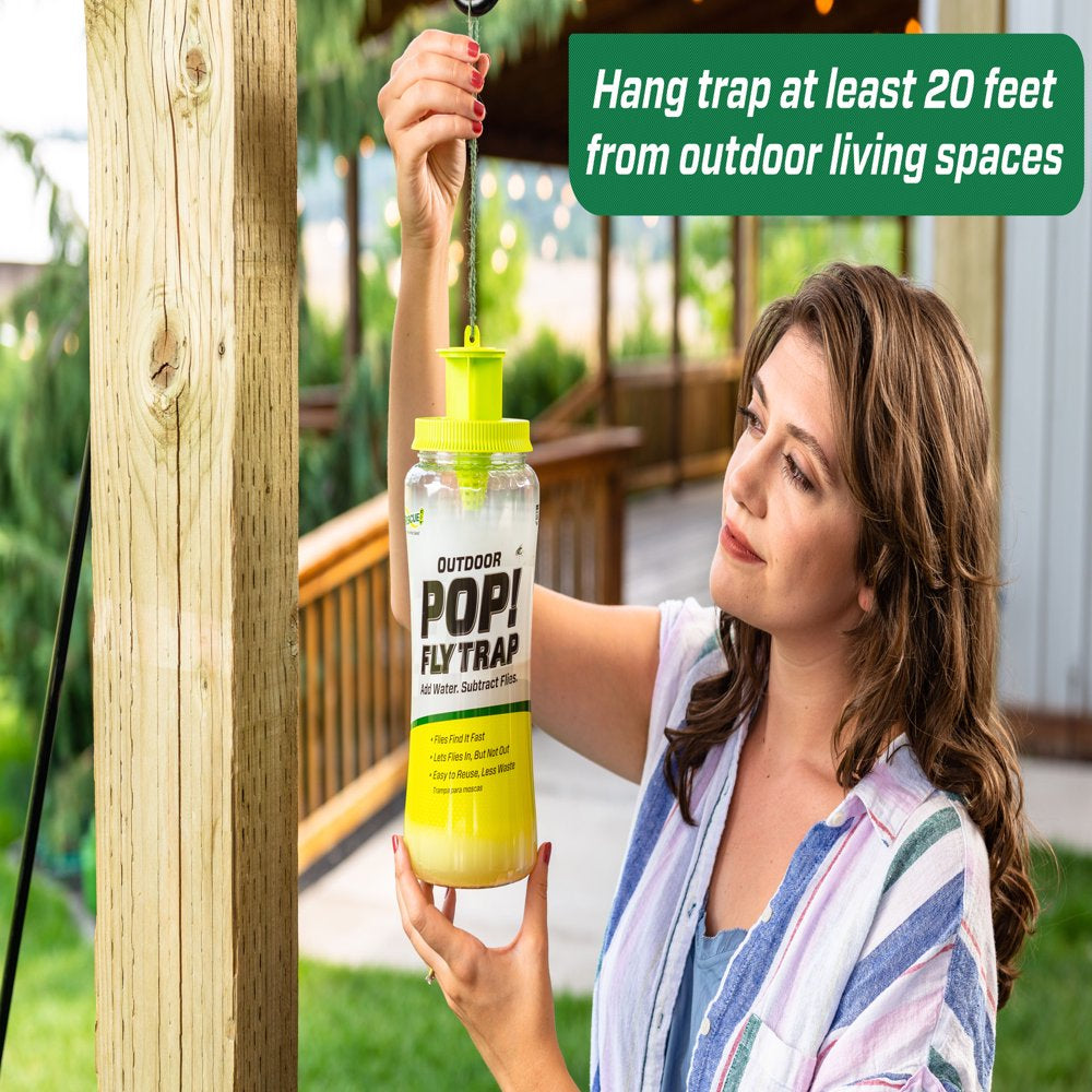  Reusable Outdoor Fly Trap, 1 Pack