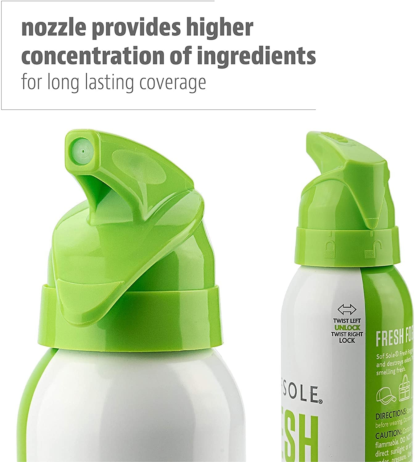 Sof Sole Fresh Fogger Shoe 3-Ounce 2pk