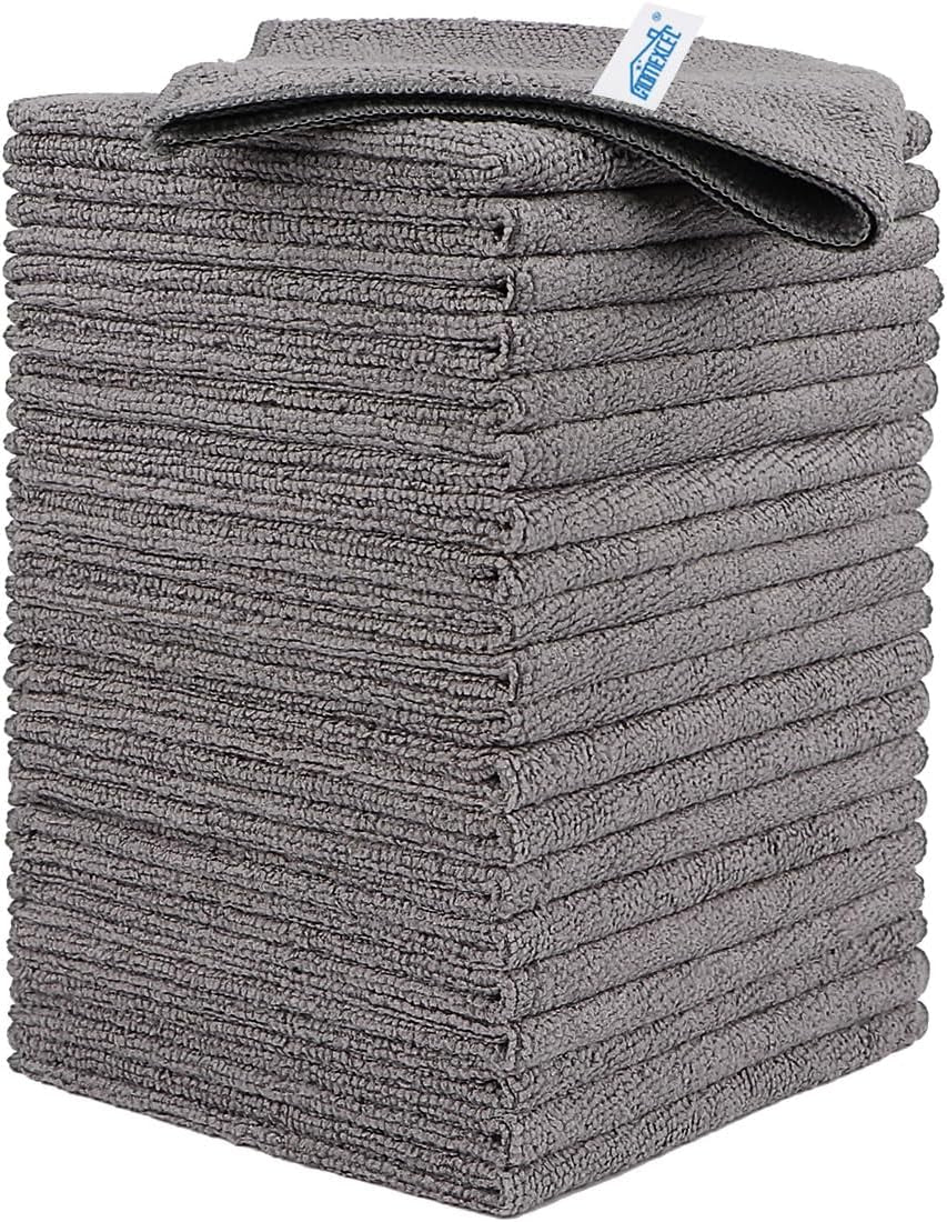 12 Pack Microfiber Cleaning Cloths,11.5"X11.5"