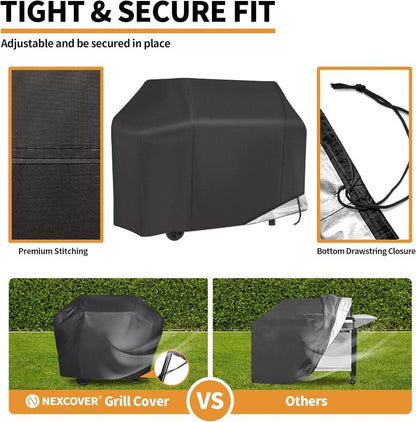 Waterproof BBQ Grill Cover, Fade Resistant 