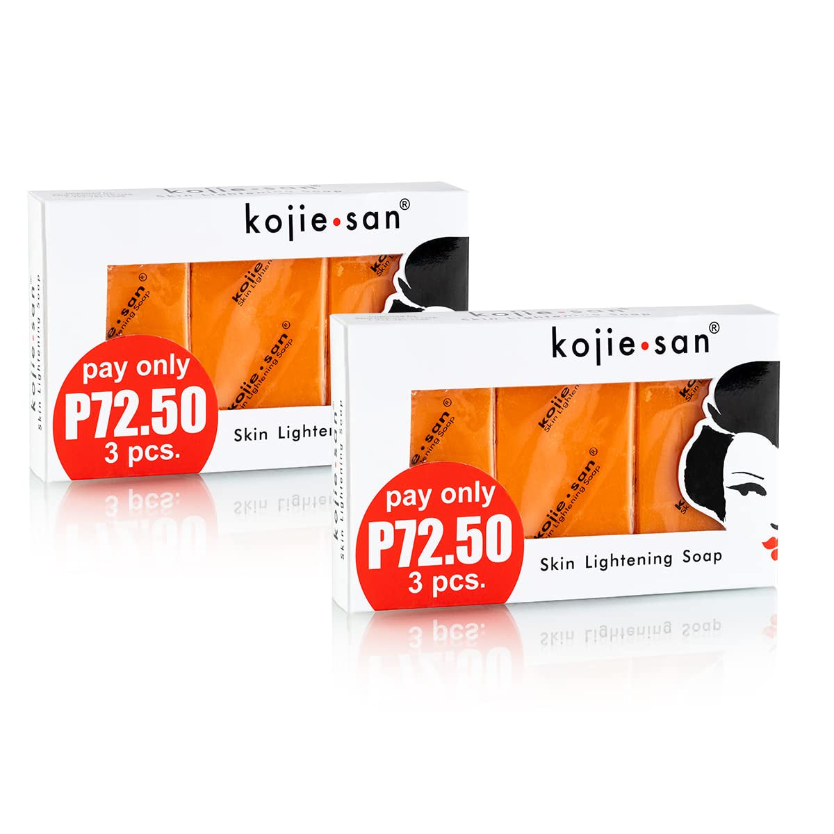  2 Bars Per Pack Facial Beauty Soap