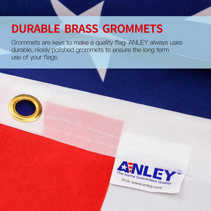 3' X 5' American Flag USA Flag - Polyester
