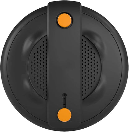 Waterproof Portable Speakers with HD Sound Subwoofer, Built in Mic, Outdoor Compact Wireless Shower Travel Speaker for Sports, Pool, Beach, Hiking and Camping, Black