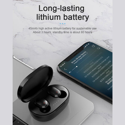 Earbuds True Wireless Headphones with Charging Case - A6S Pro