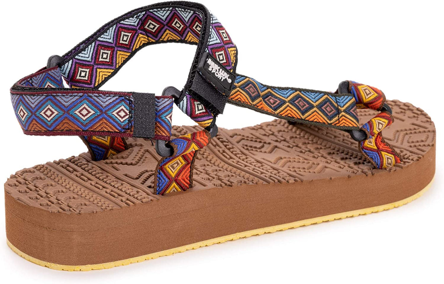 MUK LUKS Women's Lake Tahoe Sandal-Multi