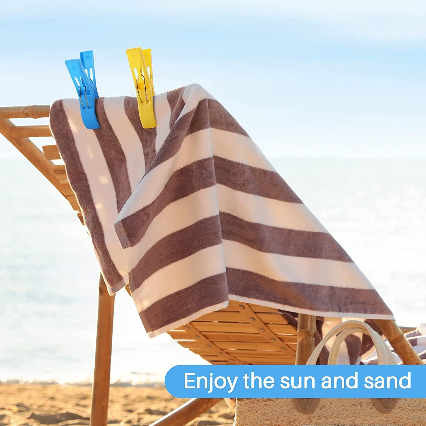 Beach Towel Clips (Pack of 8)