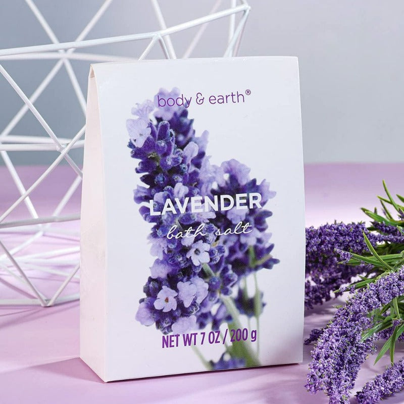  7 Pcs Lavender Spa Baskets, Beauty Body Care Kits for Mother'S Day Gifts