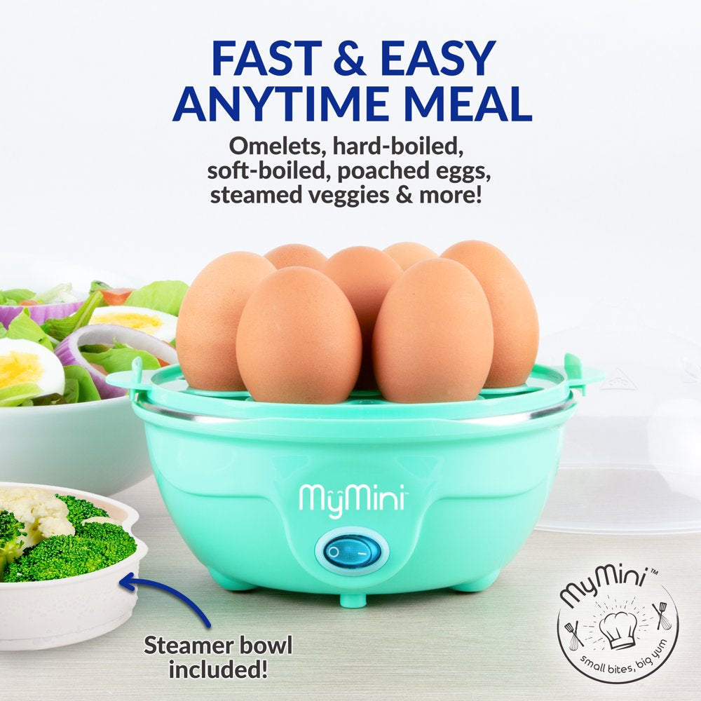 Premium 7-Egg Cooker, Teal