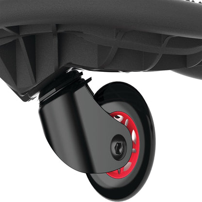 Razor Black Label Ripstik Ripster Caster Board Classic - 2 Wheel Pivoting Skateboard with 360-Degree Casters, for Kids, Teens, and Adults