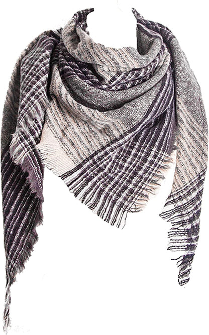 Women's Warm Triangle Scarf Shawl