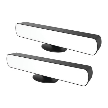2 Pack Multi-Color LED Light Bar with Multi-Position Base