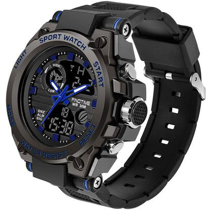 LED Tactical Army-Style Wristwatch 