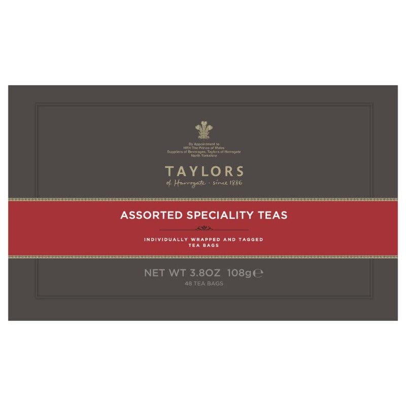 Taylors of Harrogate Assorted Specialty Teas - Box of 48 count