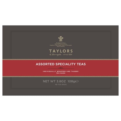 Taylors of Harrogate Assorted Specialty Teas - Box of 48 count