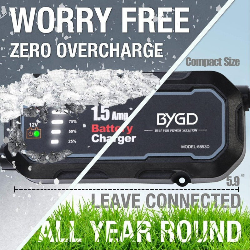 12V Portable Power Bank Charger Lithium Jump Starter Box 1500Mah Car Battery Booster Pack