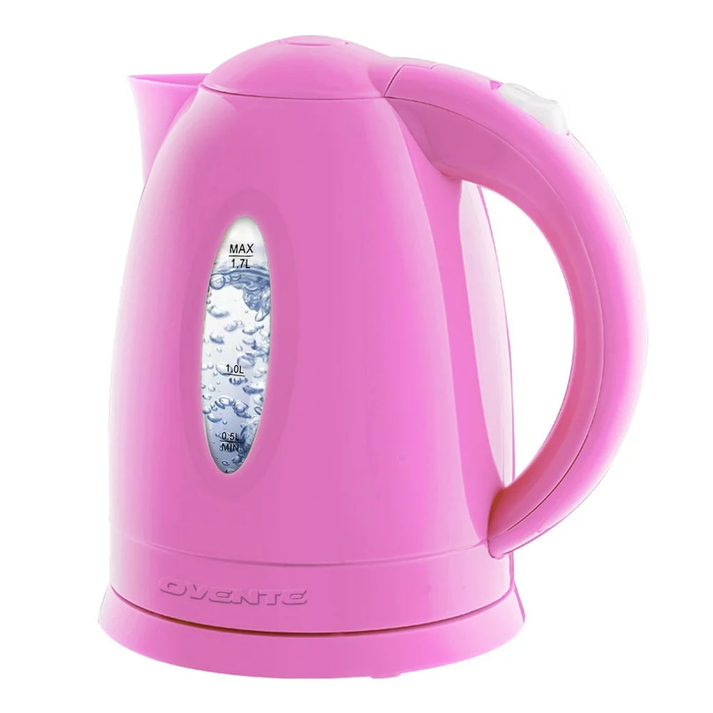Electric Kettle Hot Water Heater 1.7 Liter - BPA Free Fast Boiling Cordless Water Warmer - Auto Shut off Instant Water Boiler for Coffee & Tea Pot - Black KP72B