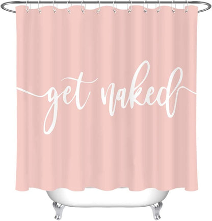  Get Naked Shower Curtain 