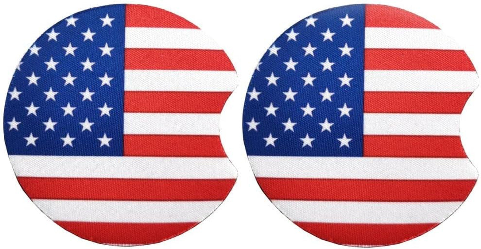 Pack of 2 (Flag) Car Coasters  