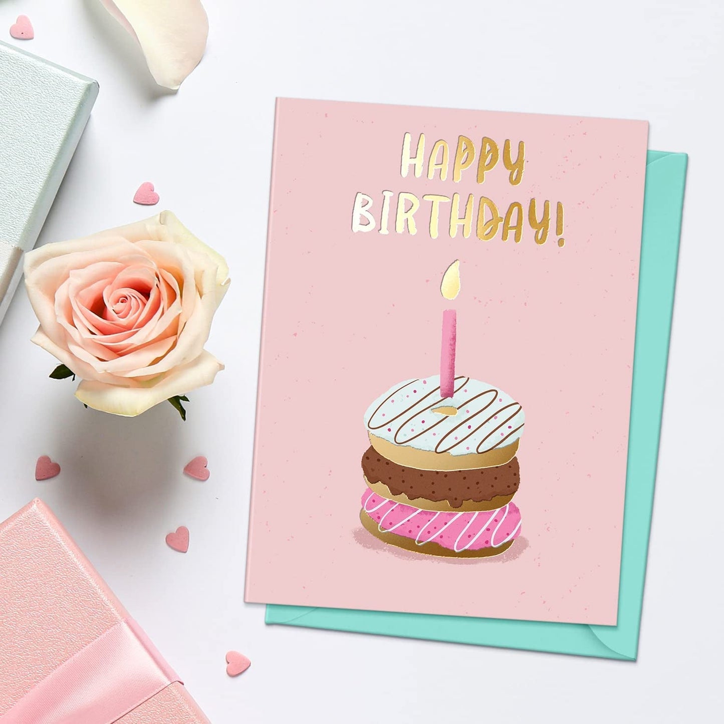  Set of 20 Assorted Birthday Cards with Envelopes
