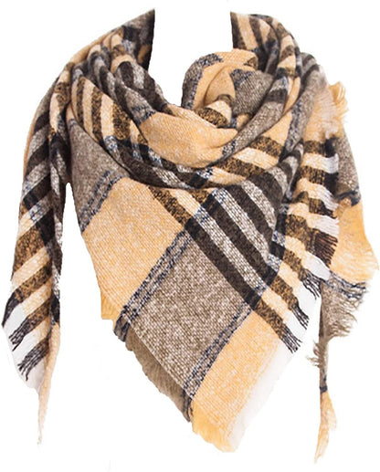 Women's Warm Triangle Scarf Shawl
