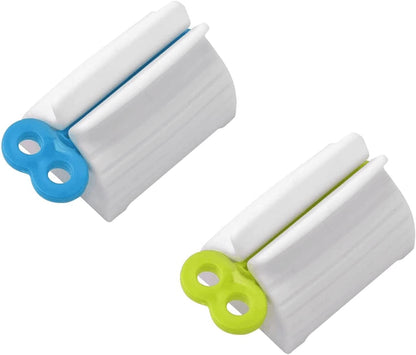Rolling Tube Toothpaste Squeezer(4 Blue）