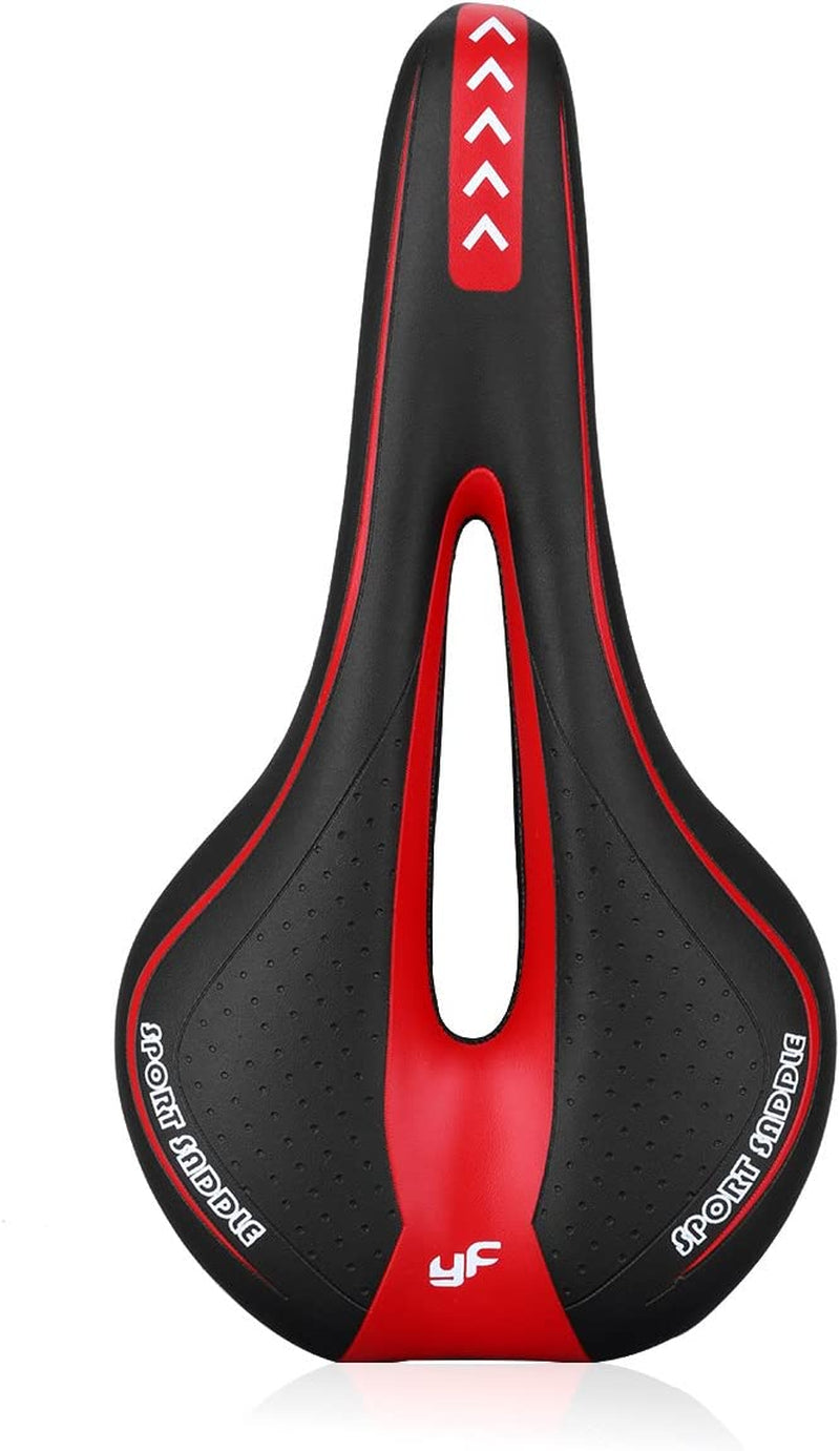 Foir Bike Saddle Mountain Bike Seat Breathable Comfortable Bicycle Seat with Central Relief Zone and Ergonomics Design Relax Your Body Road Bike and Mountain Bike