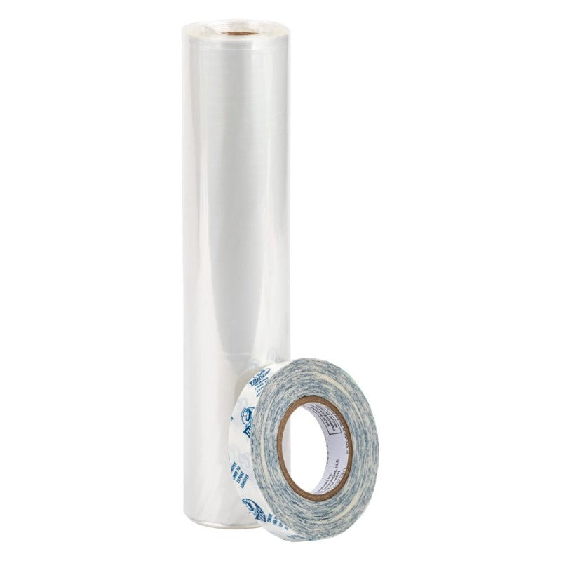 3 Pack Clear Plastic Rolled Window Insulation Kit, Max Strength 62" x 126"