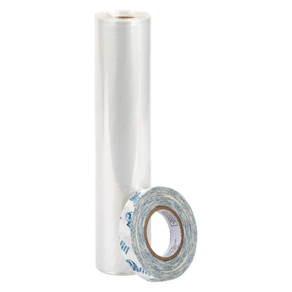 3 Pack Clear Plastic Rolled Window Insulation Kit, Max Strength 62" x 126"
