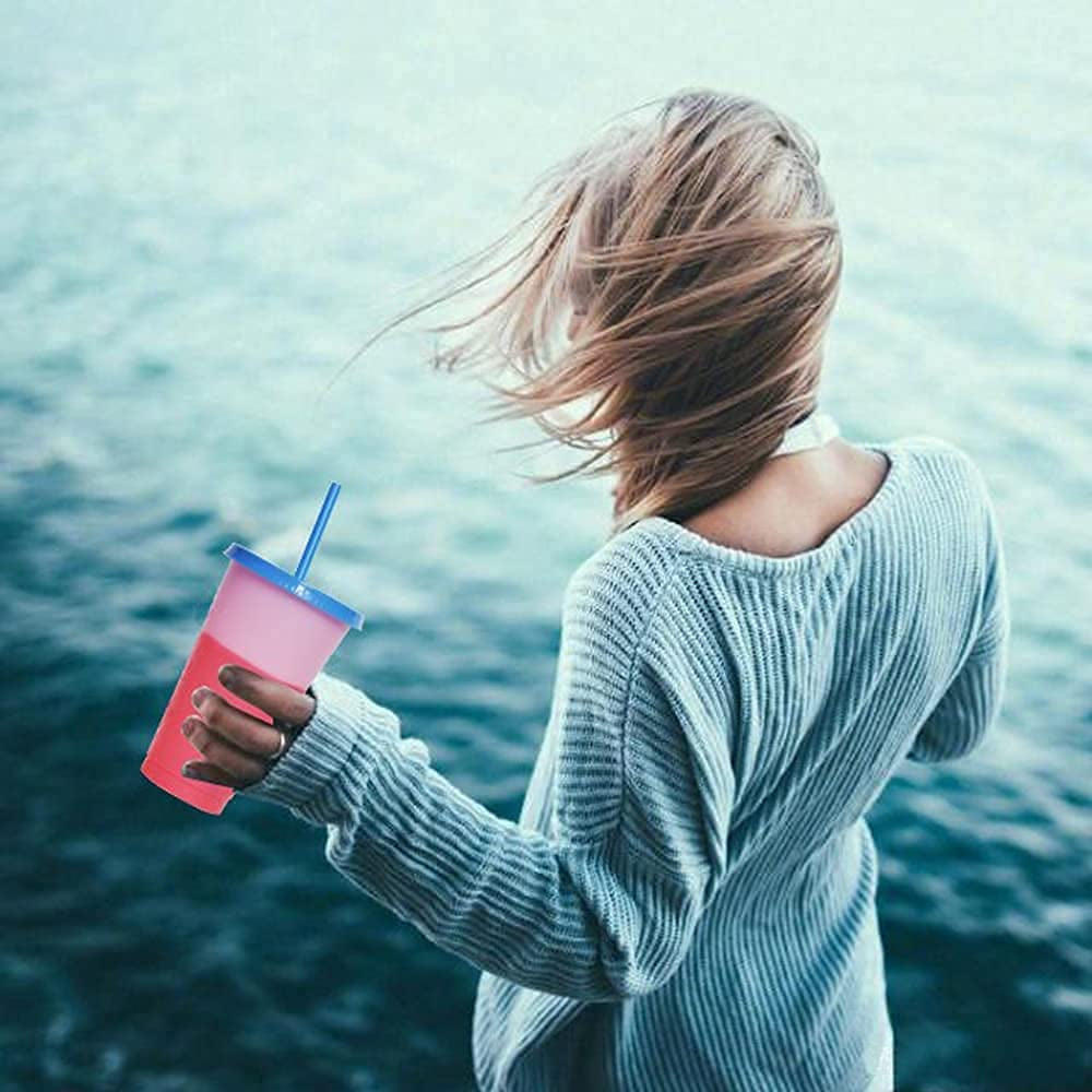 5pcs 24oz Color Changing cups 