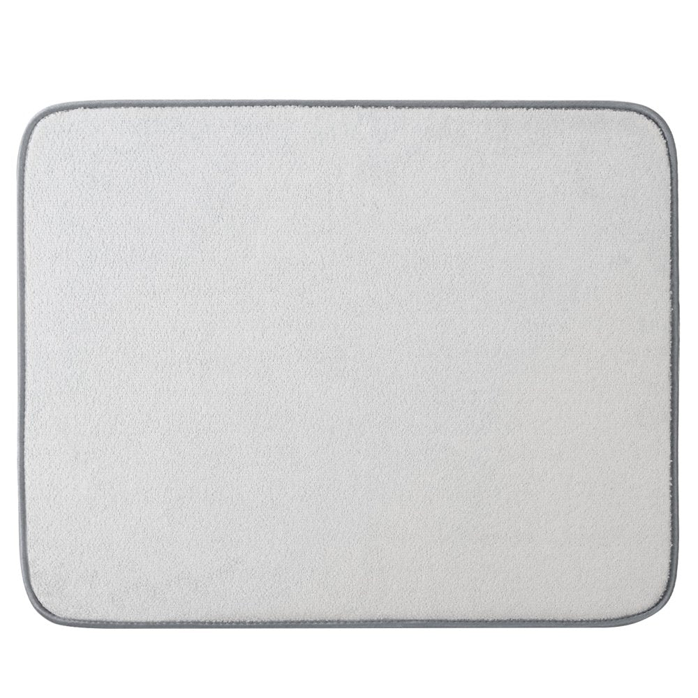  2 Pack, Absorbent Microfiber Dishes Drainer Mats 19.2 X 15.8 Inch