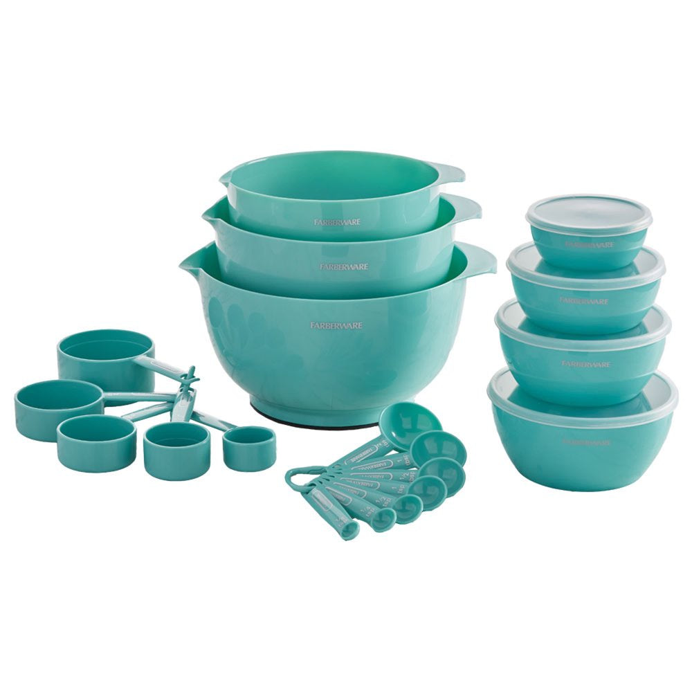 23-Piece  Professional Aqua Mix and Measure Baking Set