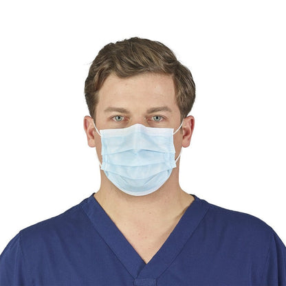 50Pcs Disposable 3 Ply Filter Mask with Earloops