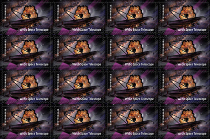 USPS Charles James Webb Space Telescope Forever Stamps - Sheet of 20 Postage Stamps