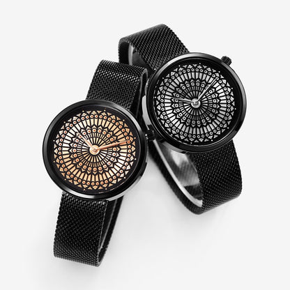 Women's Full Steel Mesh Strap Waterproof Watch