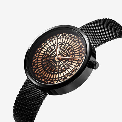 Women's Full Steel Mesh Strap Waterproof Watch